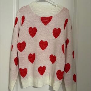 Red Heart Sweater